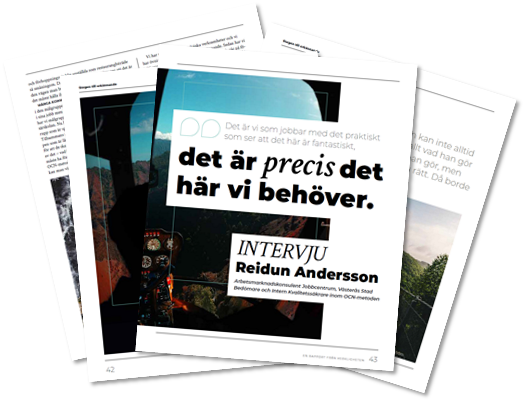 Intervju Reidun Andersson i Stegen till erkännande av Nordiskt Valideringsforum